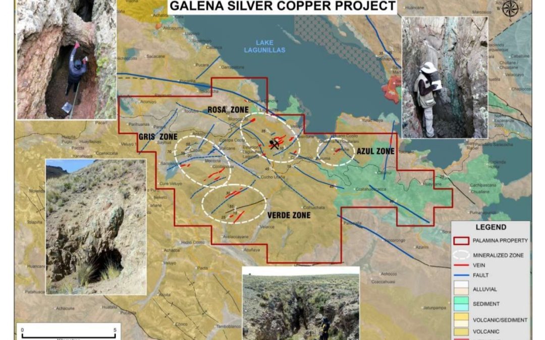 Palamina identifies multiple manganese anomalies at the Galena project